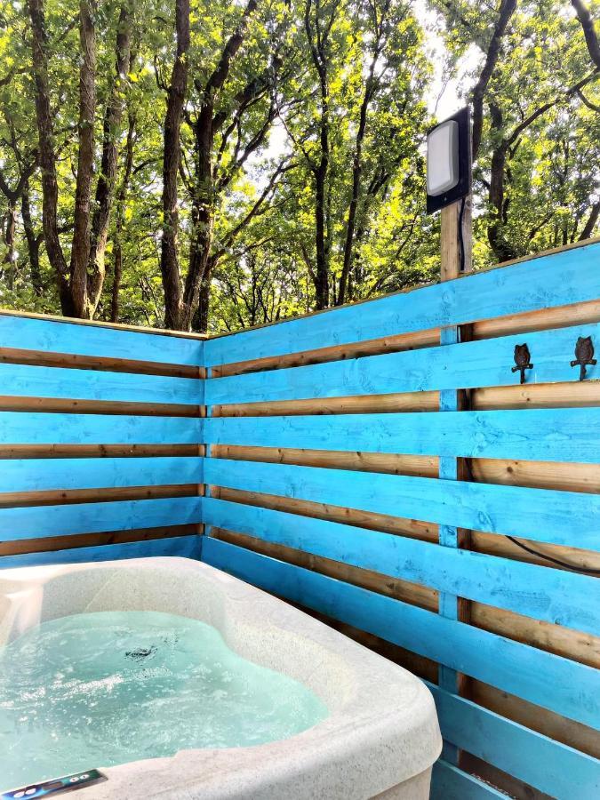The Pod-Hot Tub-Woodland Lodges-St Clears-Carmarthen Bagian luar foto